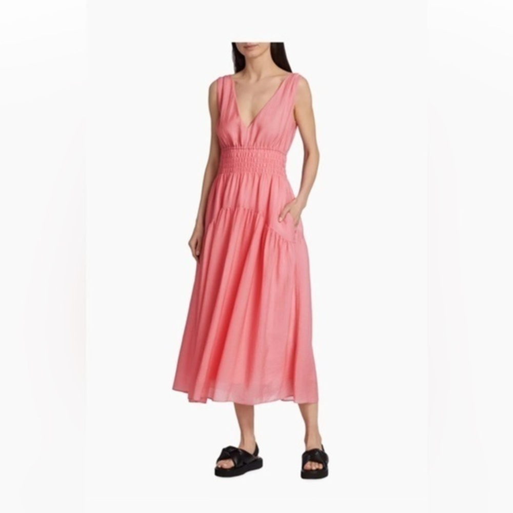 Vince Pink Sleeveless Dress
